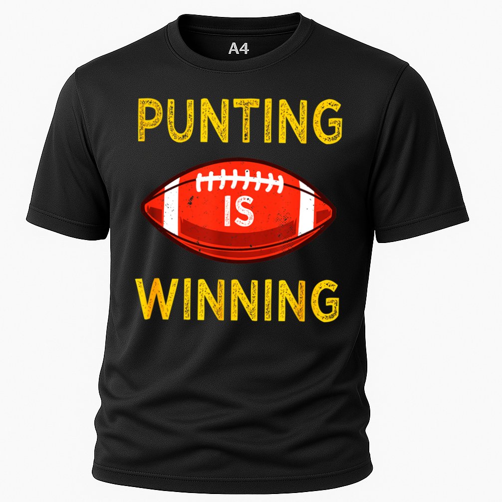 Punting Is Winning Cooling Performance Crew T-Shirt