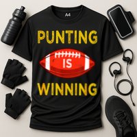 Punting Is Winning Cooling Performance Crew T-Shirt