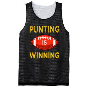 Punting Is Winning Mesh Reversible Basketball Jersey Tank