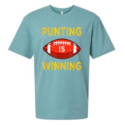 Punting Is Winning Sueded Cloud Jersey T-Shirt