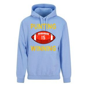 Punting Is Winning Unisex Surf Hoodie