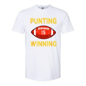 Punting Is Winning Softstyle CVC T-Shirt