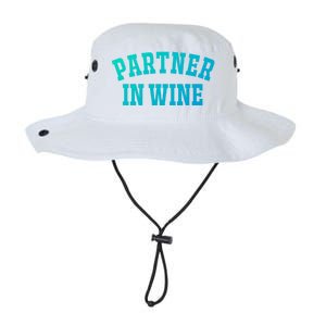 Partner In Wine Funny Wine Lover Gift Wine Night Great Gift Legacy Cool Fit Booney Bucket Hat