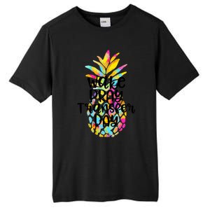 Pineapple Infertility Wake Pray Transfer Day Ivf Shots Gift Meaningful Gift Tall Fusion ChromaSoft Performance T-Shirt