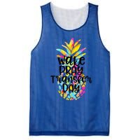 Pineapple Infertility Wake Pray Transfer Day Ivf Shots Gift Meaningful Gift Mesh Reversible Basketball Jersey Tank