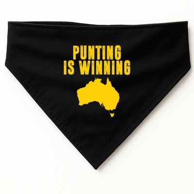 Punting Is Winning Football Fan USA-Made Doggie Bandana