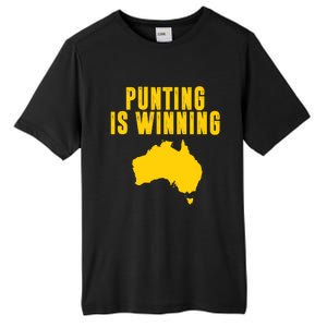 Punting Is Winning Football Fan Tall Fusion ChromaSoft Performance T-Shirt