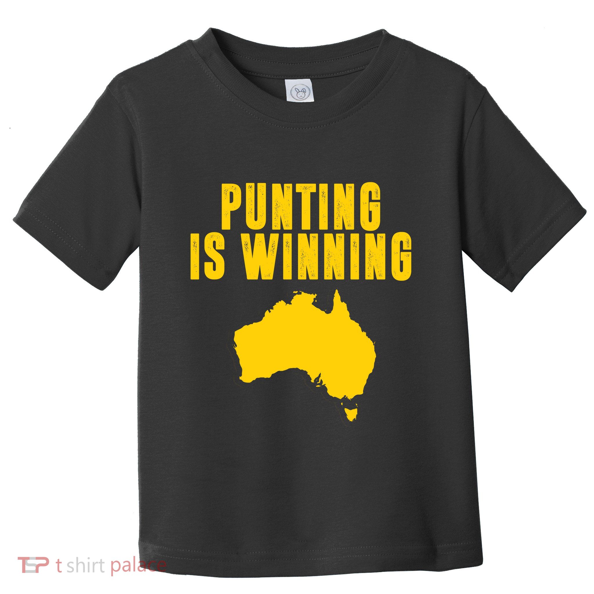 Punting Is Winning Football Fan Toddler T-Shirt