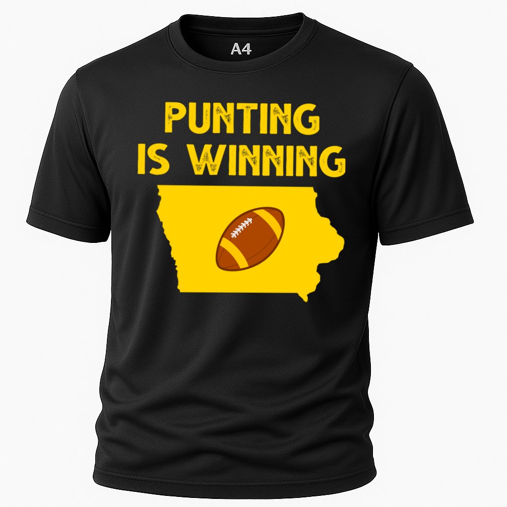 Punting Is Winning Iowa Football Cooling Performance Crew T-Shirt