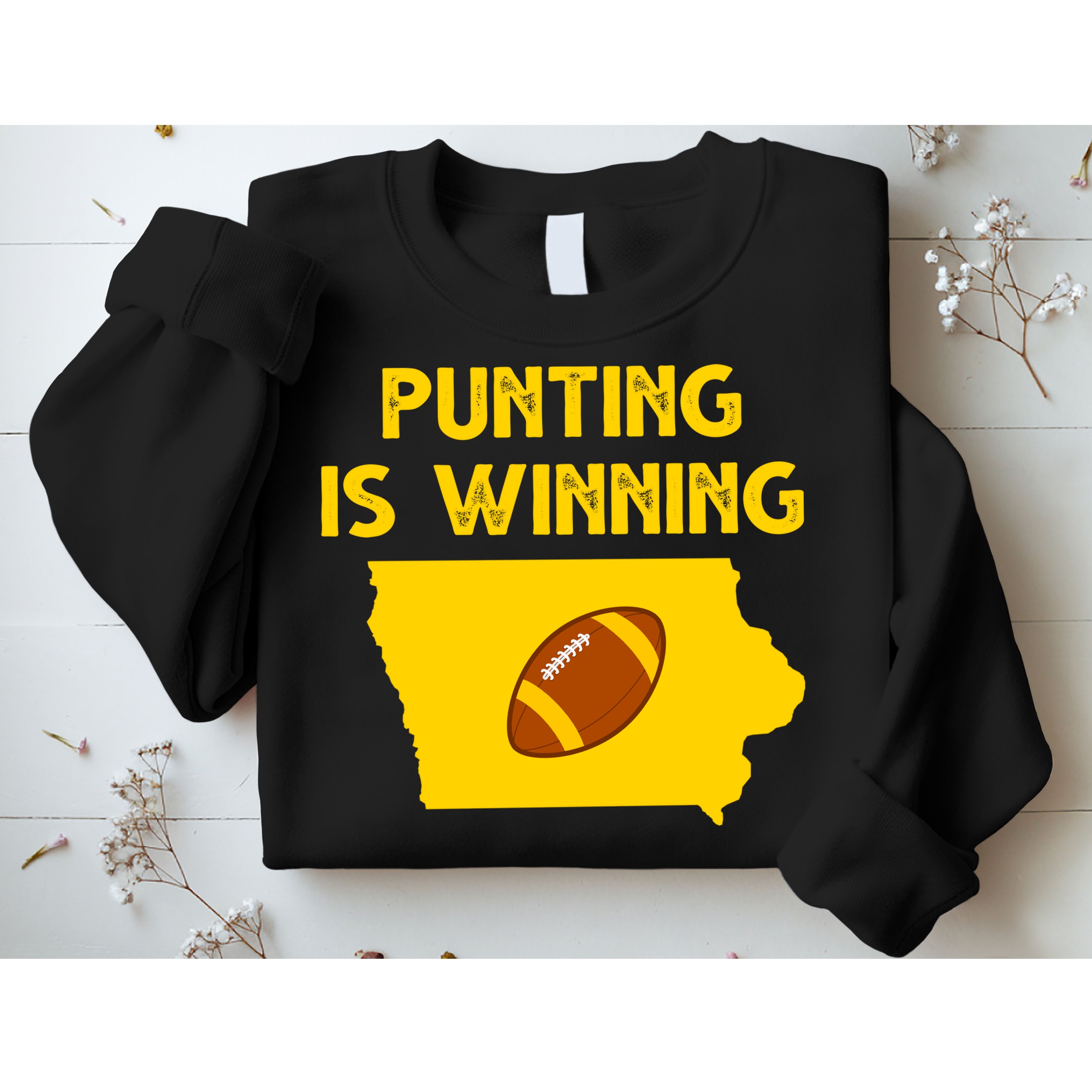 Punting Is Winning Iowa Football Sweatshirt
