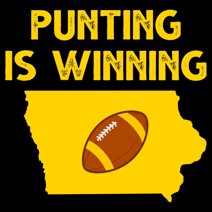 Punting Is Winning Iowa Football T-Shirt