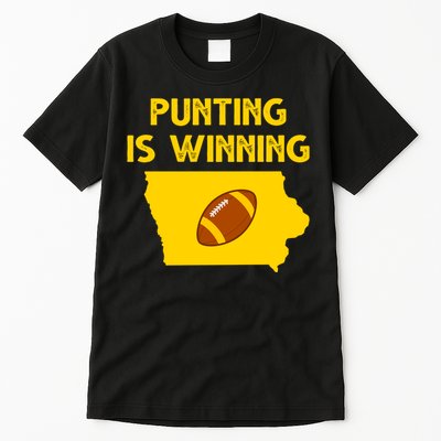 Punting Is Winning Iowa Football Tall T-Shirt