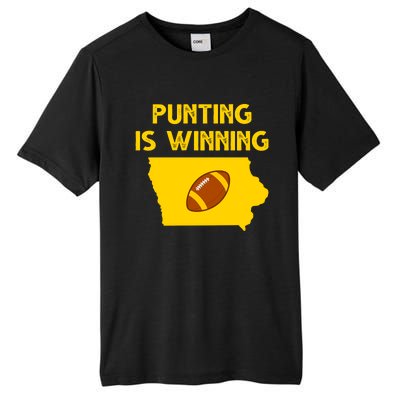 Punting Is Winning Iowa Football Tall Fusion ChromaSoft Performance T-Shirt