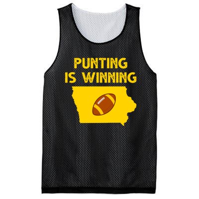 Punting Is Winning Iowa Football Mesh Reversible Basketball Jersey Tank