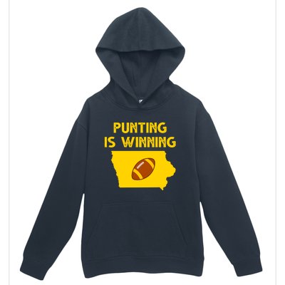 Punting Is Winning Iowa Football Urban Pullover Hoodie