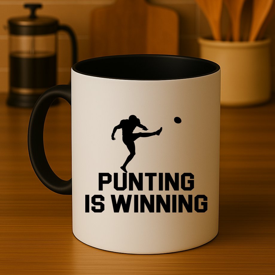 Punting Is Winning Football Lover Mug