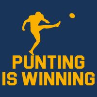 Punting Is Winning Football Lover Baby Bodysuit
