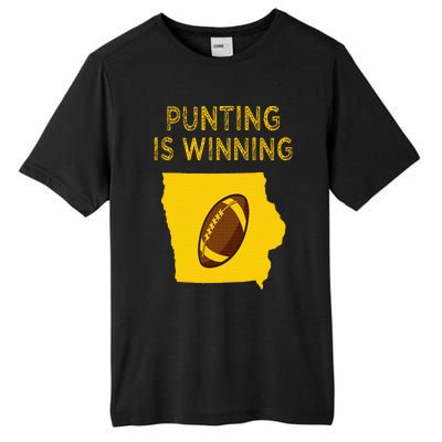 punting is winning iowa I cheer For The Punter Tall Fusion ChromaSoft Performance T-Shirt