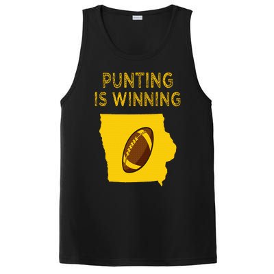 punting is winning iowa I cheer For The Punter PosiCharge Competitor Tank