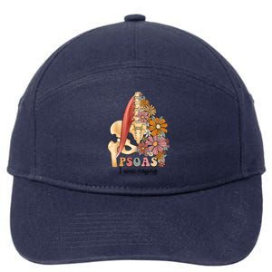 Psoas I Was Saying Physical Therapist Funny Yoga 7-Panel Snapback Hat