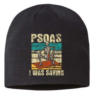 Psoas I Was Saying Massage Therapist Therapy Lmt Masseuse Sustainable Beanie