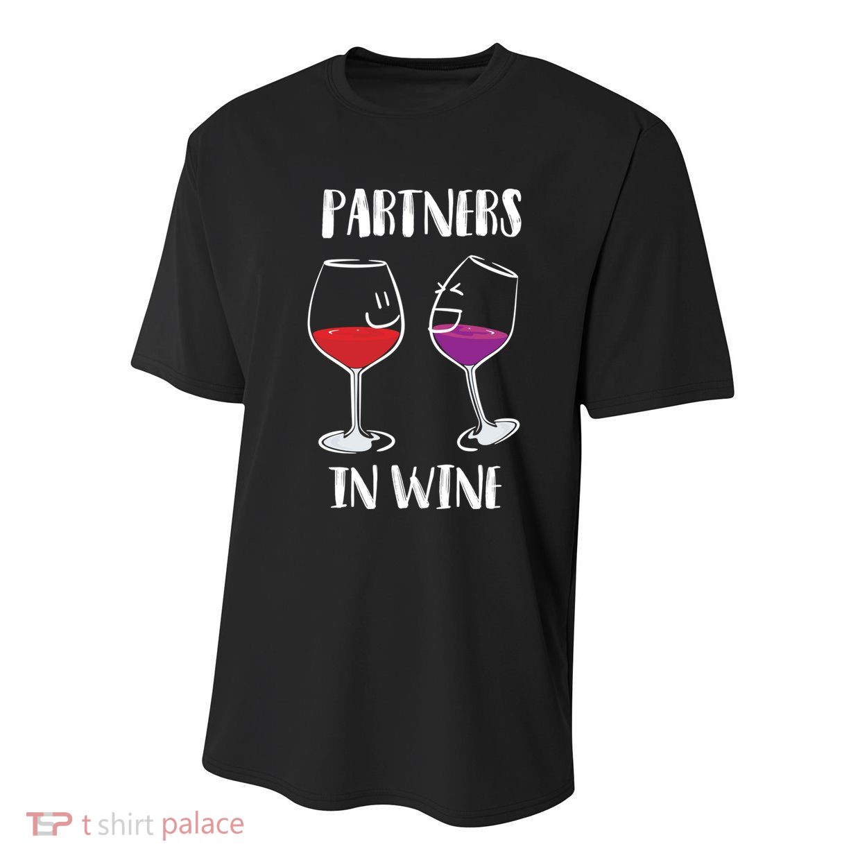 Partners In Wine Cool Wine Ers Gift Youth Performance Sprint T-Shirt
