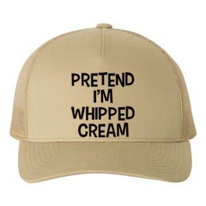 Pretend IM Whipped Cream Thanksgiving Funny Food Costume Yupoong Adult 5-Panel Trucker Hat