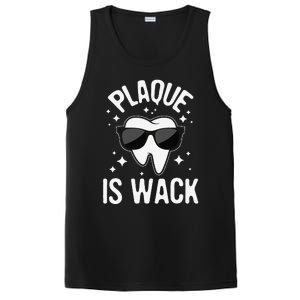 Plaque Is Wack Dentist Tooth Dental Hygienist Assistant PosiCharge Competitor Tank