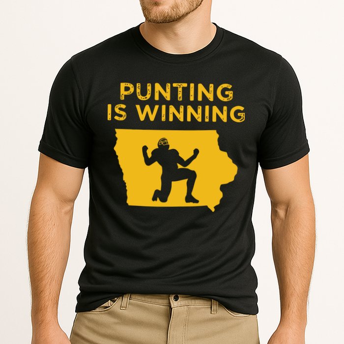 Punting Is Winning Iowa I Cheer For The Punter Performance Shirt