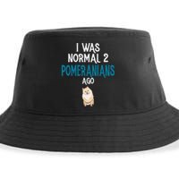 Pomeranian I was normal two Pomeranians ago Sustainable Bucket Hat