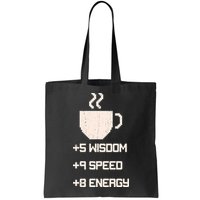 Pixel Coffee Power Up Wisdom Speed Energy Bag