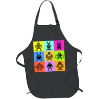 Pixelated Robot Collection Apron