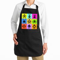 Pixelated Robot Collection Apron