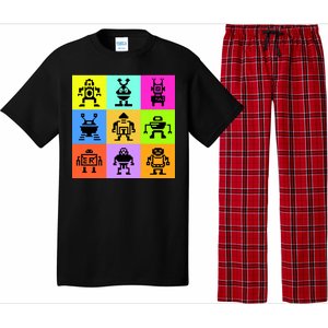 Pixelated Robot Collection Pajama Set