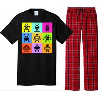 Pixelated Robot Collection Pajama Set