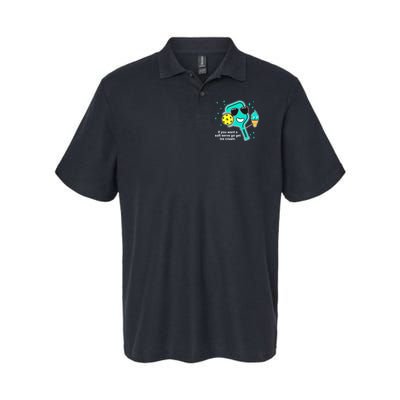 Pickleball If You Want A Soft Serve Go Get Ice Cream Funny Polo