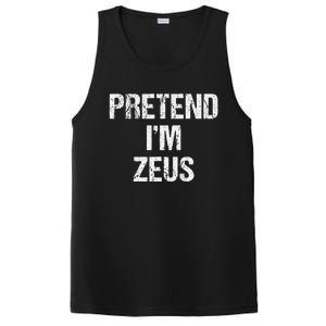 Pretend Im Zeus Costume Greek God Halloween Party PosiCharge Competitor Tank