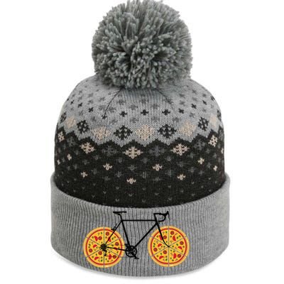 Pizza Bicycle  The Baniff Cuffed Pom Beanie