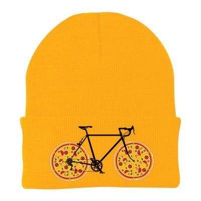 Pizza Bicycle  Knit Cap Winter Beanie