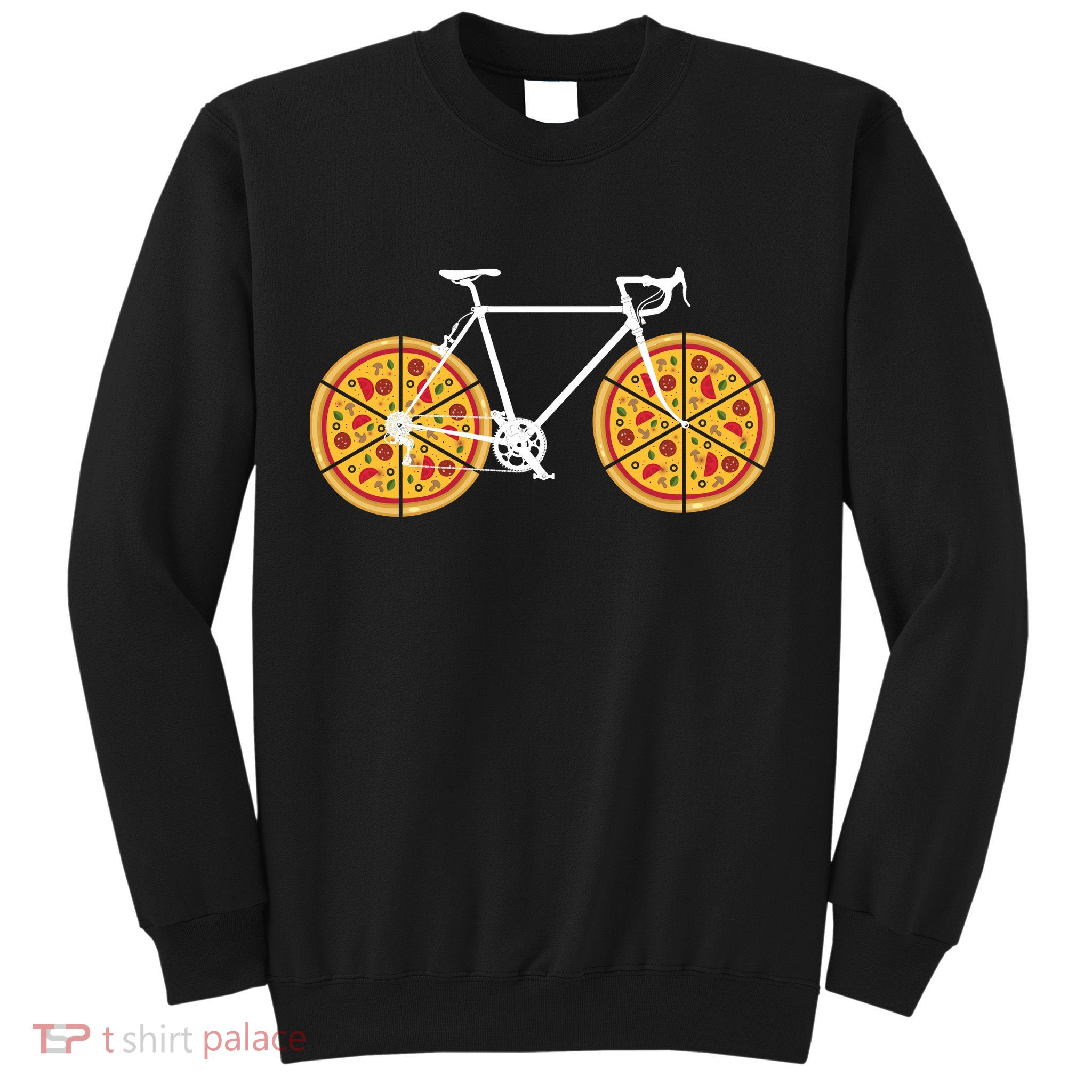 Pizza Bicycle  Sweatshirt