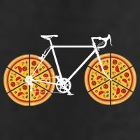 Pizza Bicycle  Adult Drive Performance Visor