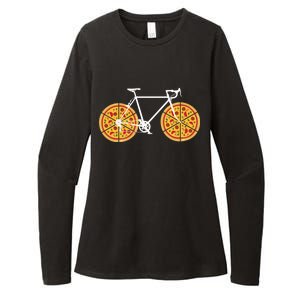 Pizza Bicycle  Womens CVC Long Sleeve Shirt