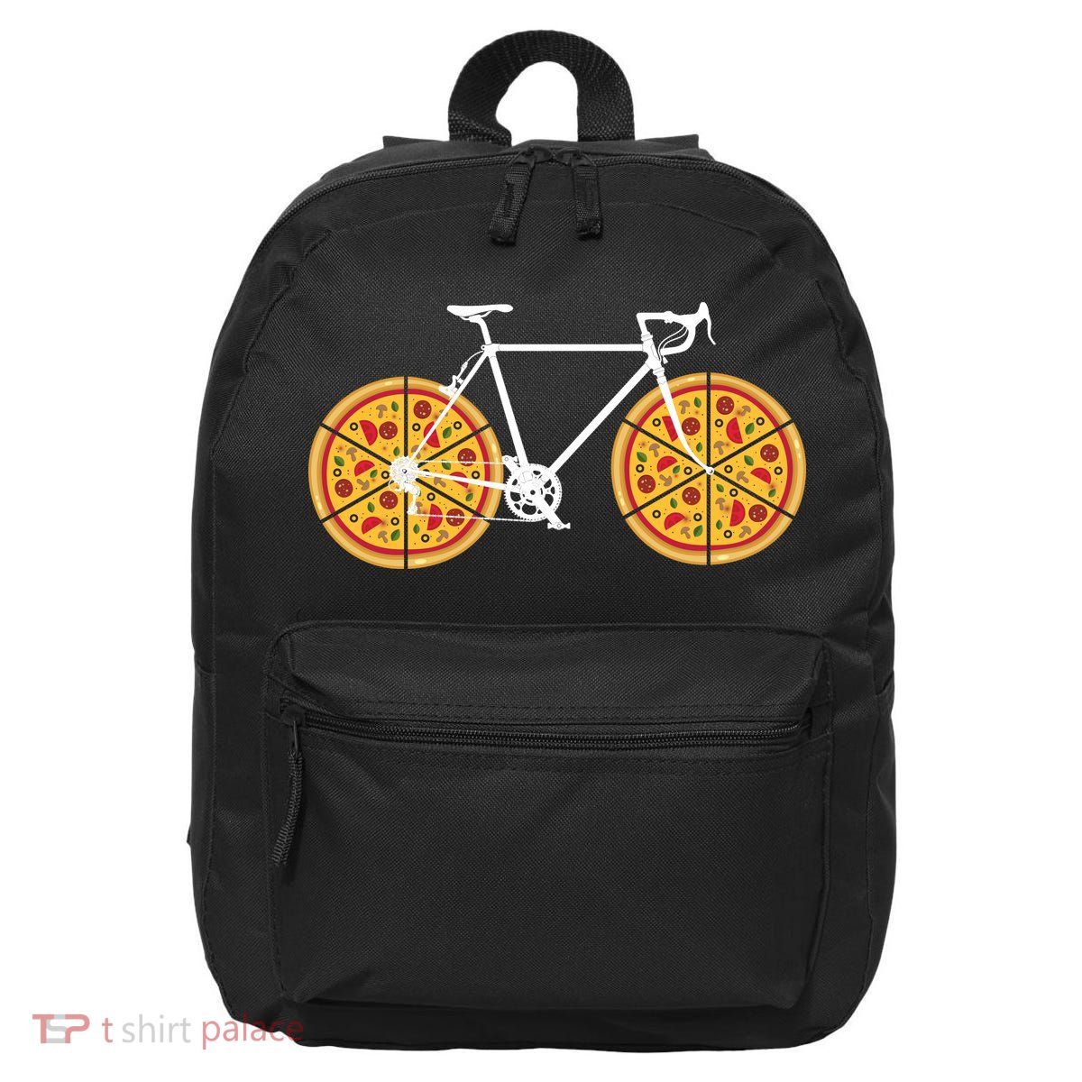 Pizza Bicycle  16 in Basic Backpack