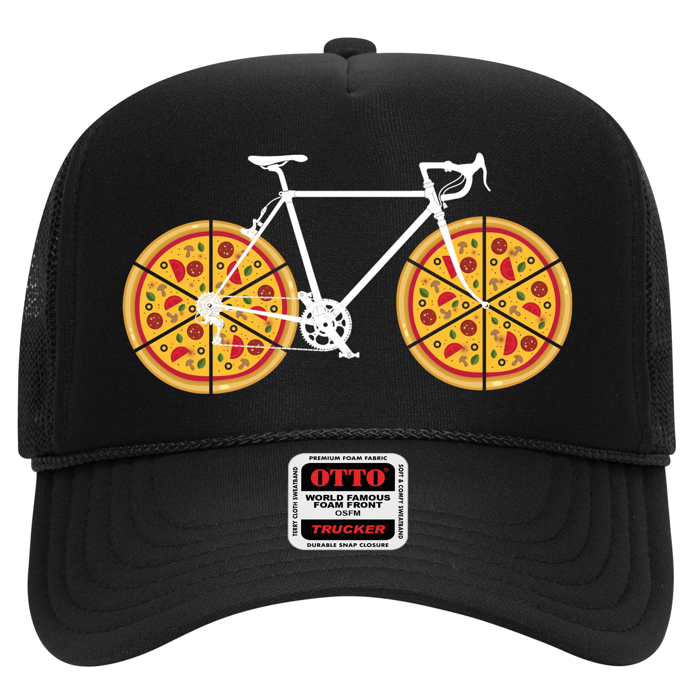 Pizza Bicycle  Hat