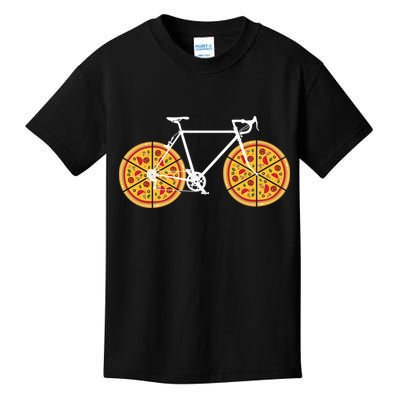 Pizza Bicycle  Kids T-Shirt