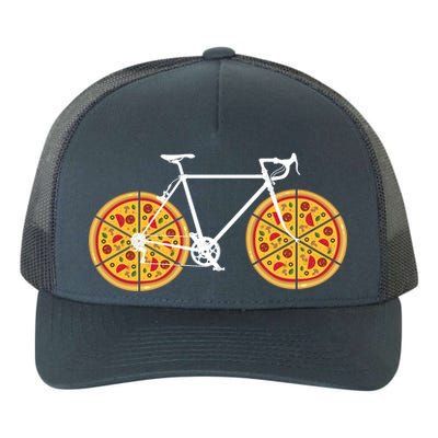 Pizza Bicycle  Yupoong Adult 5-Panel Trucker Hat