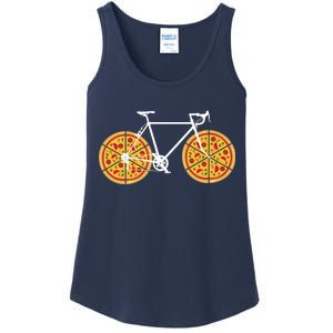 Pizza Bicycle  Ladies Essential Tank