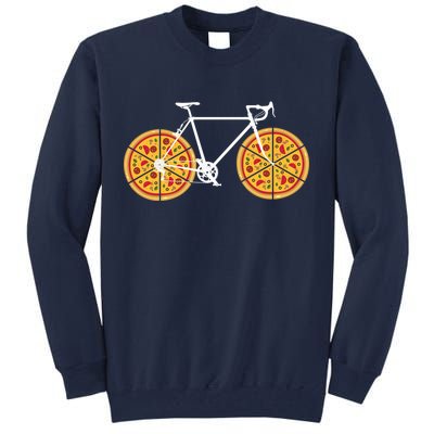 Pizza Bicycle  Tall Sweatshirt