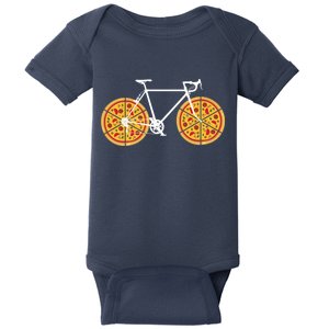 Pizza Bicycle  Baby Bodysuit