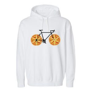 Pizza Bicycle  Garment-Dyed Fleece Hoodie